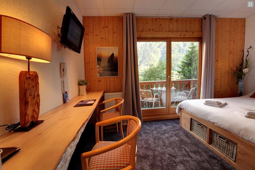 Les Campanules Hotell Les Houches Eksteriør bilde